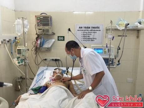 Bệnh nhân Whitmore dược điều trị tại Khoa Truyền nhiễm Bệnh viện Bạch Mai