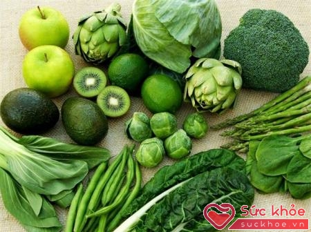 Rau xanh chính là thực phẩm trong danh sách mà ai chưa biết thiếu máu nên ăn gì cần biết