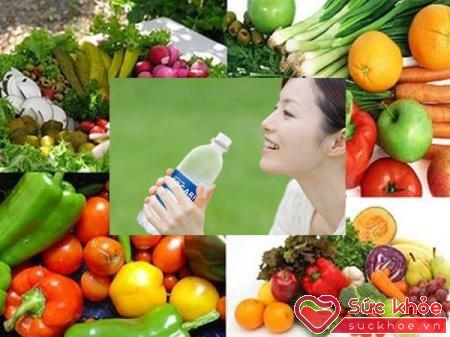 Ăn nhiều rau, uống nhiều nước là cách chữa rối loạn tiêu hóa phổ biến