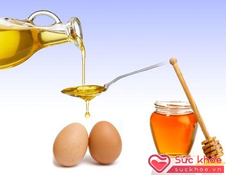 Kết hợp dầu thực vật với mạt ong và trứng gà để trị u nang buồng trứng