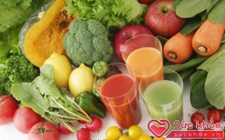 Trái cây và rau luôn là sự lựa chọn hàng đầu với người bị cholesterol cao