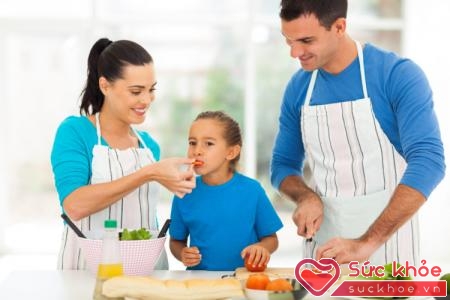 Thay đổi khẩu phẩn ăn giúp con bạn đẩy lùi suy dinh dưỡng