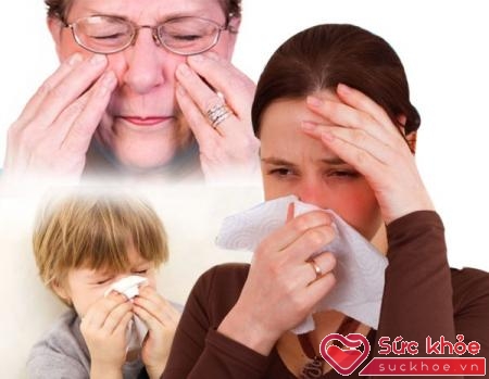 Triệu chứng bệnh viêm mũi dị ứng khi đã thành mãn tính sẽ bị nghẹt mũi