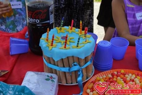 Người Chi-lê tổ chức tiệc sinh nhật rất rộn ràng cho những đứa trẻ