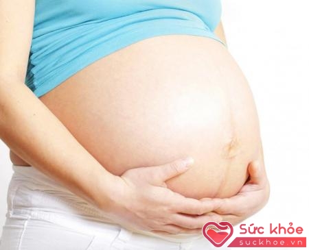Nhau thai được gắn vào tử cung, đảm bảo thai nhi được cung cấp đủ chất dinh dưỡng và ôxy