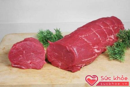 Thịt bò là nguồn chất sắt dồi dào
