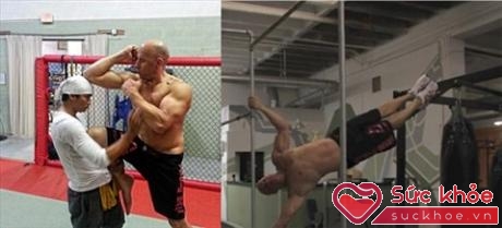 Vin Diesel tích cực tập luyện để duy trì cơ bắp săn chắc
