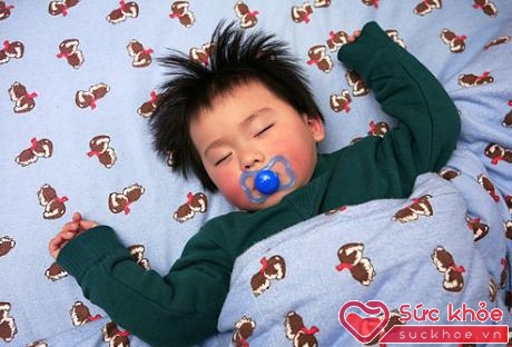 Trẻ nhỏ dành rất nhiều thời gian để ngủ