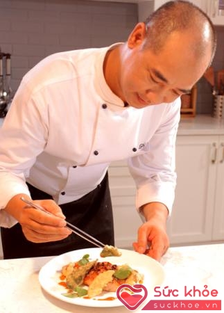 Những món ăn ngày Tết được Chef Hải sáng tạo công phu.