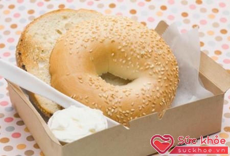 Bánh vòng có nhiều carbohydrat hơn lát bánh mỳ trắng