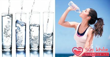 Cần cung cấp cho cơ thể từ 1,8 – 2 lít nước mỗi ngày