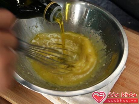 Cách làm xà lách trộn dầu dấm 