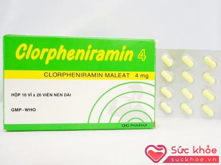 Chlopheniramin thuốc được dùng chữa dị ứng
