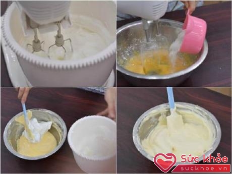 Kỹ thuật đánh bơ trộn bột đúng cách 