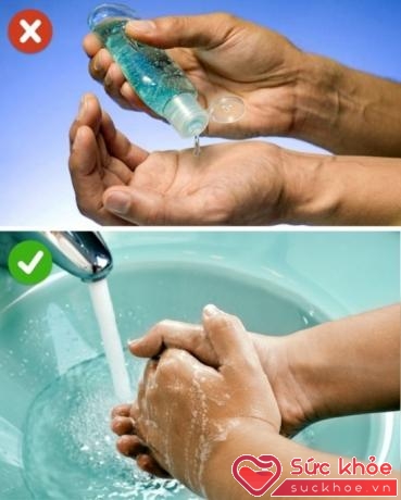 Nước rửa tay khô không thật sự làm sạch vi khuẩn