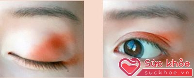 Dùng phấn mắt màu cam để đôi mắt rạng rỡ hơn