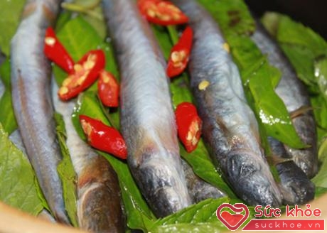 Món ăn đơn giản với rau răm và cá kèo nhưng rất ngon miệng