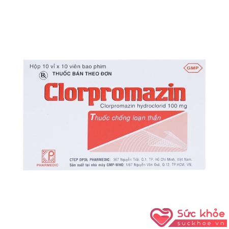 Clopromazin là thuốc chữa tâm thần phân liệt