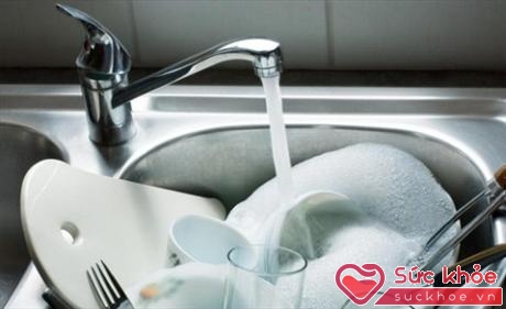 Rửa bát đúng cách rất quan trọng để duy trì sức khỏe tốt