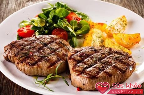 Thịt bò thịt đỏ dễ gây tim mạch