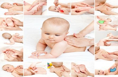 Cách massage cho trẻ sơ sinh giúp trẻ tăng cân nhanh, ngủ sâu hơn