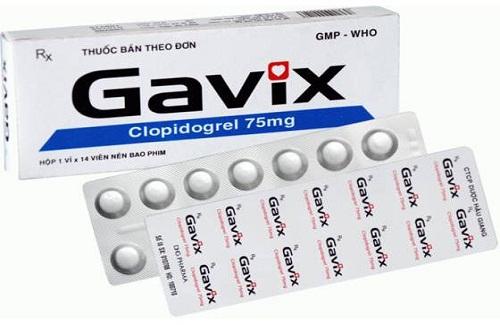 Gavix - thuốc chống kết tập tiểu cầu hiệu quả mà bạn nên dùng