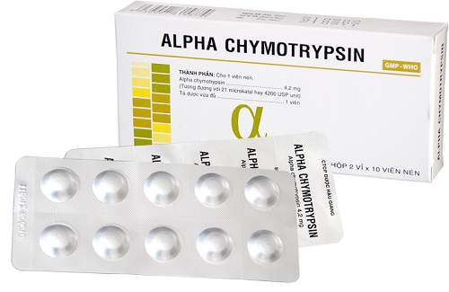 Alpha chymotrypsin và những thông tin về thuốc mà bạn nên lưu ý