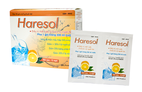 Haresol - Dung dịch bù nước trong các trường hợp mất nước hiệu quả
