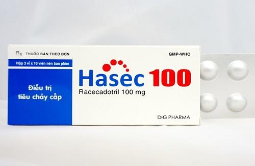 Hasec 100 - Thuốc được chỉ định trong tiêu chảy cấp
