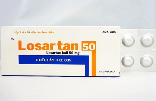 Losartan - thuốc sử dụng để điều trị tăng huyết áp hiệu quả