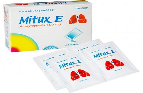 Tác dụng của thuốc Mitux E và cách dùng thuốc đúng cách