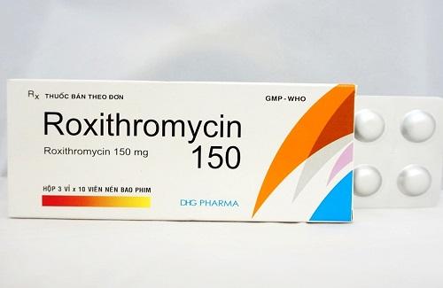 Roxithromycin - Công dụng, lưu ý sử dụng và các tác dụng không mong muốn