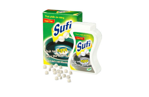 Sufi - thực phẩm ăn kiêng chứa chất tạo ngọt có tác dụng thay thế đường