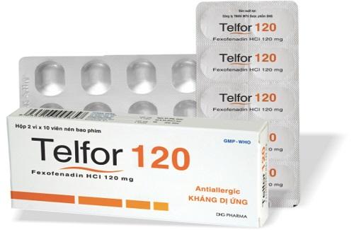 Telfor 120- Công dụng, tác dụng không mong muốn và liều dùng phù hợp