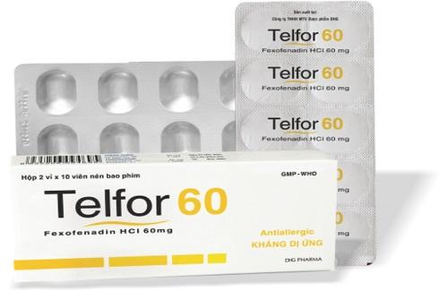 Telfor 60 - Công dụng của thuốc và một số thông tin cần lưu ý