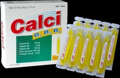 Calci B1B2B6 - Thuốc dùng bổ sung Calci và Vitamin cho cơ thể trẻ em