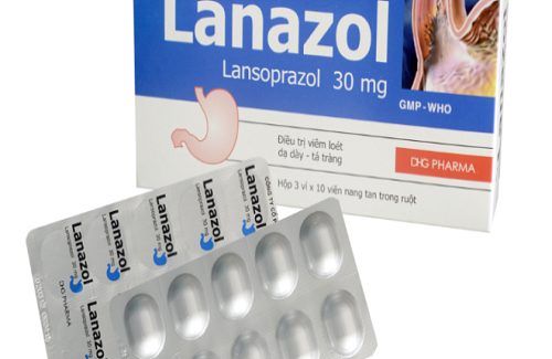 Lanazol - Thuốc có tác dụng chống tiết acid dạ dày hiệu quả