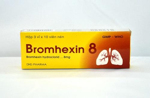 Bromhexin 8 và một số thông tin về thuốc mà bạn nên biết