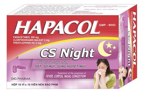 Hapacol CS Night và một số thông tin về thuốc bạn nên chú ý