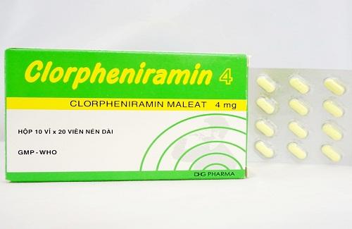 Clorpheniramin 4 và một số thông tin cơ bản bạn nên chú ý