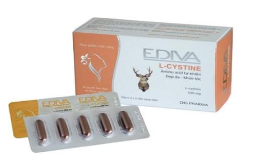 Ediva L-CYSTINE - Thực phẩm chức năng giúp điều trị các rối loạn về da