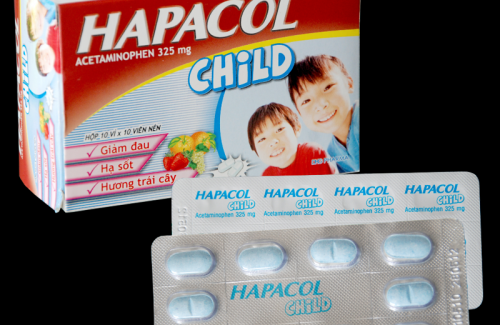 Hapacol Child - Thuốc điều trị các triệu chứng đau và hạ sốt