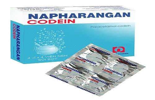 Napharangan codein - Thành phần và công dụng của thuốc