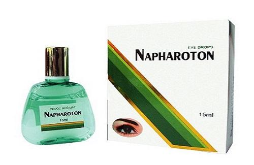 Napharoton - Thuốc có tác dụng trị mắt mỏi, xung huyết kết mạc