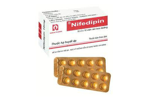 Nifedipin - Thuốc chống cơn đau thắt ngực, tăng huyết áp hiệu quả
