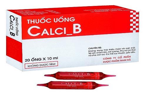 Công dụng và hướng dẫn sử dụng thuốc Calci-B đúng cách