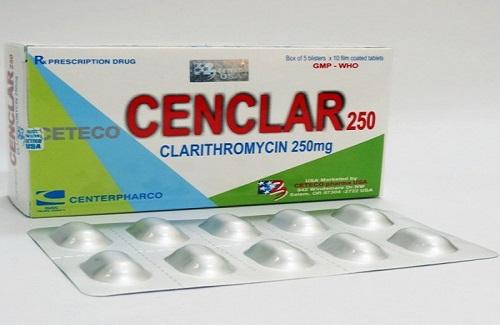 Ceteco Cenclar 250 - Chuyên điều trị nhiễm vi khuẩn nhạy cảm