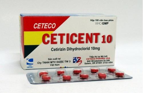 Ceteco ceticent 10 và một số thông tin về thuốc bạn nên chú ý