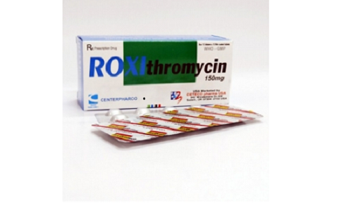 Roxithromycin 150mg -  Thuốc điều trị nhiễm khuẩn đường hô hấp