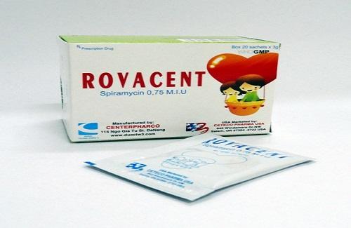 Thuốc bột Rovacent - Công dụng và hướng dẫn sử dụng thuốc